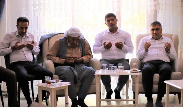 15 Temmuz Şehidi Askeri Çoban’ın ailesine Kaymakam Karaaslan’dan ziyaret