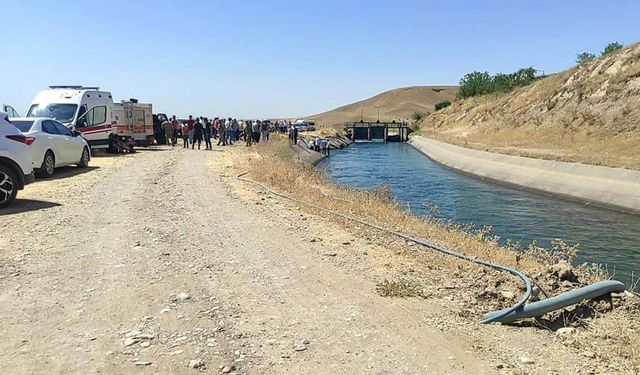 Diyarbakır'ın Silvan ilçesinde, çiftçi sulama kanalında kayboldu