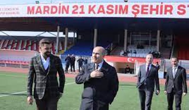 Bursa Valisi Mahmut Demirtaş, Mardin 1969 Spor’a veda etti