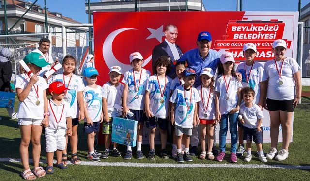 Beylikdüzü'nde yaz spor okullarına muhteşem kapanış