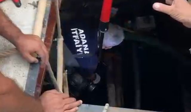 Adana'da su kuyusuna inen 2 kişi hayatını kaybetti