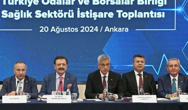 Bakan Memişoğlu: Dünyada sağlık sektöründe ana oyuncu olmak zorundayız