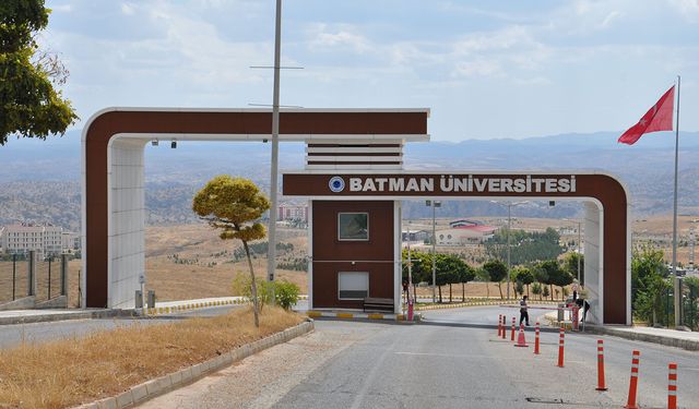 Batman Üniversitesi lisansüstü programlarına başvuru 12 Ağustos'ta başlıyor