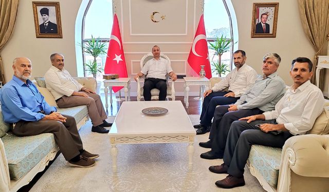 HÜDA PAR Mersin İl Başkanı Uysal, Tarsus'ta bir dizi ziyarette bulundu