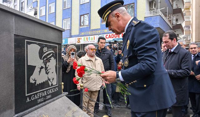 Diyarbakır’da Şehit Emniyet Müdürü Ali Gaffar Okkan, Törenle Anıldı