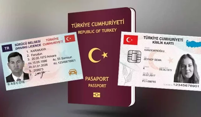2026’da Ehliyet, Pasaport ve Kimlik Ücretleri Belli Oldu