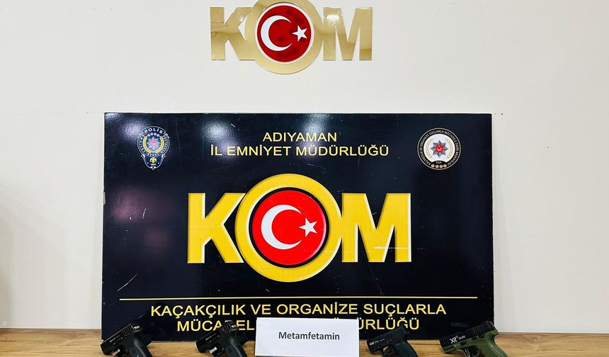 Adıyaman’da  Operasyon: 3 Gözaltı