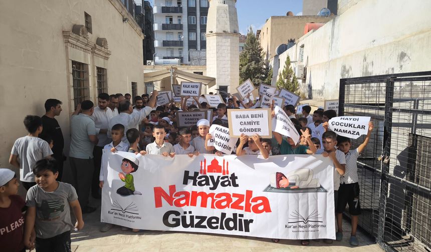 Şanlıurfa'da "Hayat Namazla Güzeldir" etkinliği düzenlendi