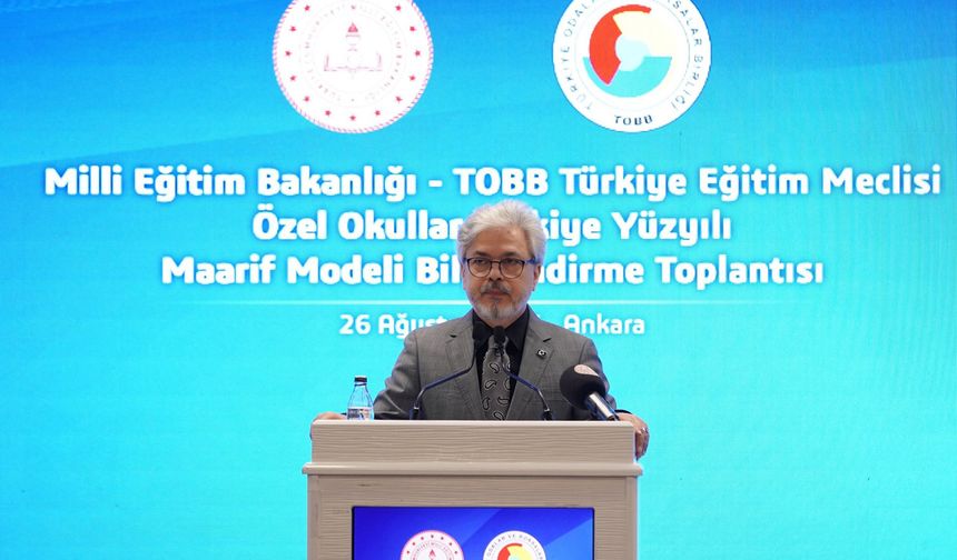 Türkiye Yüzyılı Maarif Modeli Bilgilendirme Toplantısı yapıldı