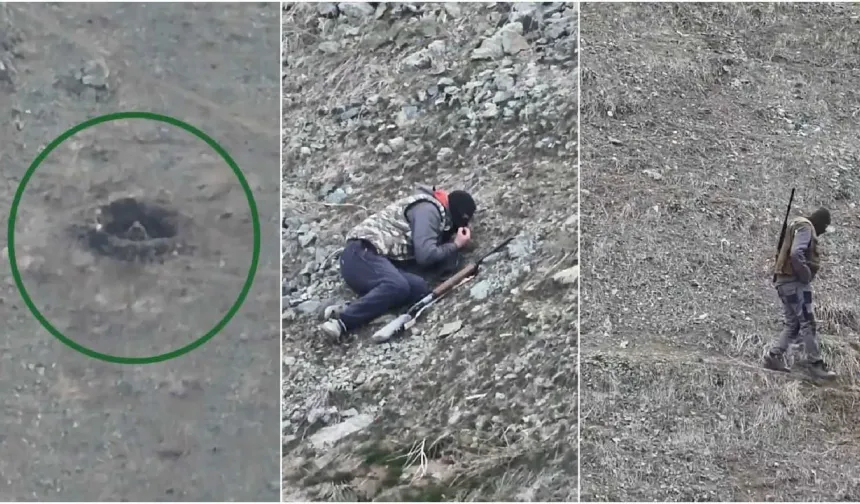 Diyarbakır’da Kaçak Avcılar Drone’la Tespit Edildi
