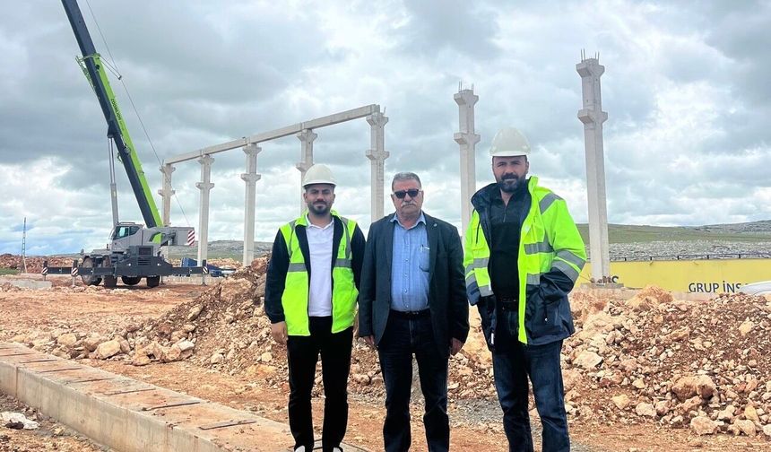 Ergani’ye Dev Yatırım: Yeni Küçük Sanayi Sitesi İnşaatı Hızla Yükseliyor