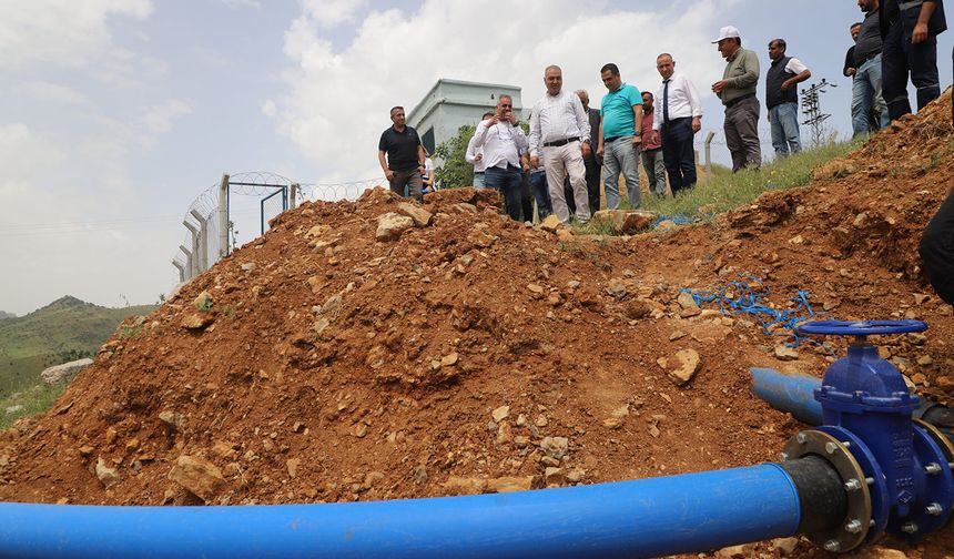 Hazro içme suyu temin ve dağıtım sistemi yenileniyor